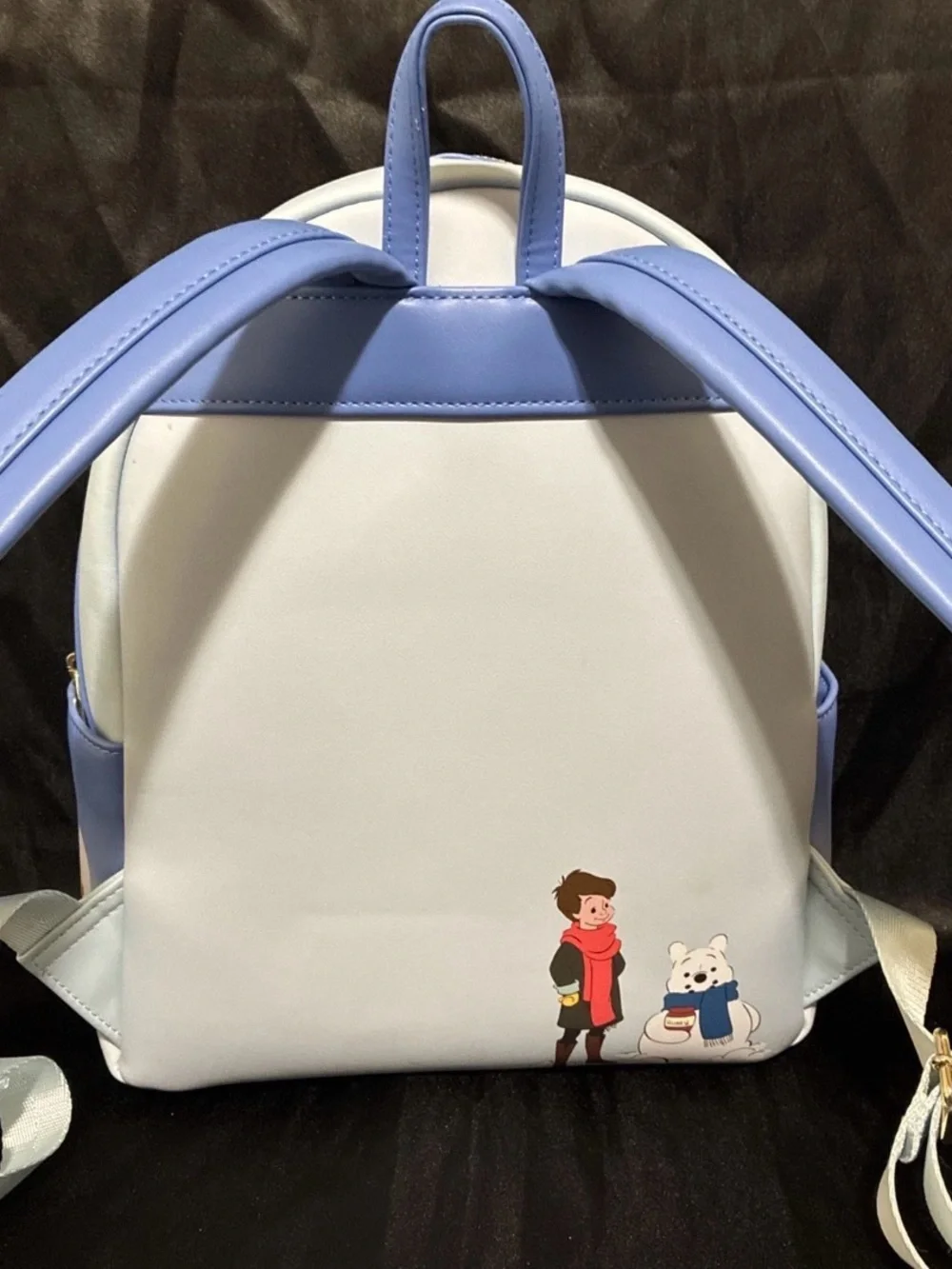 Loungefly Light Blue Winnie the Pooh Advent Calendar Mini Backpack